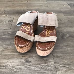 Sam Edelman Cork Wedges